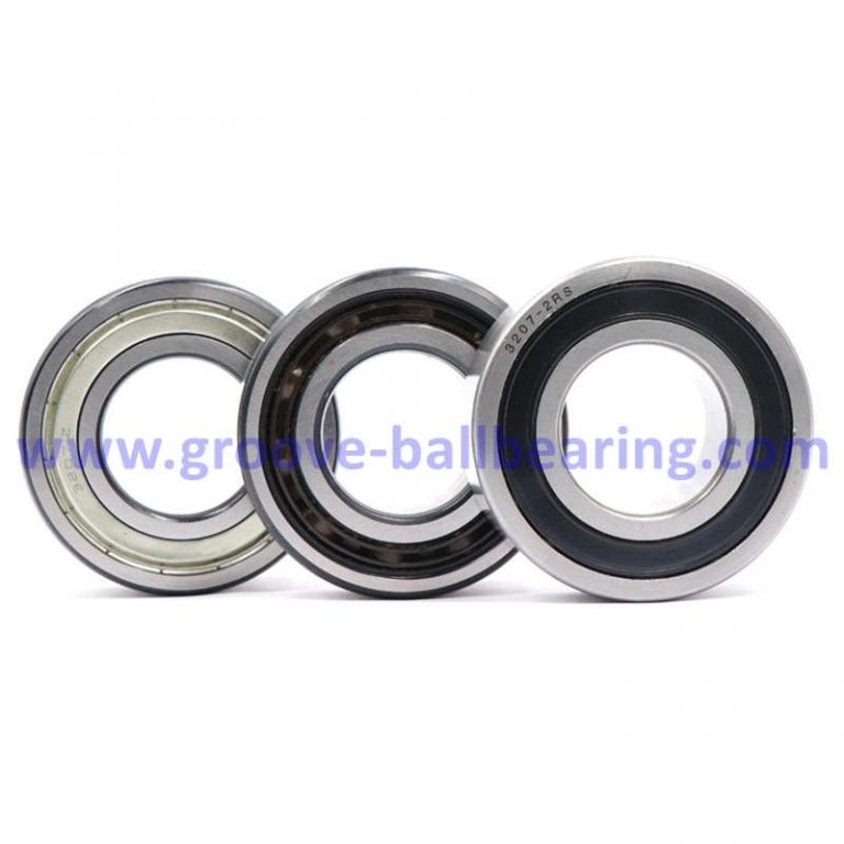 3207 Bearing 3207-2RS Sealed Angular Contact Ball Bearing 3207-ZZ