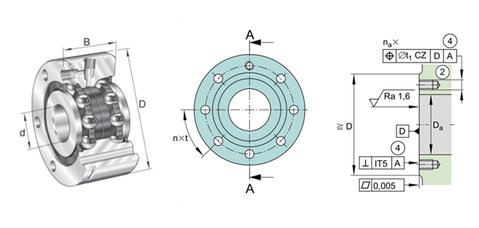 ZKLF series bearing structure