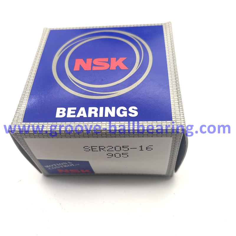 10 Pack SER205-16 ER16 1-inch Bore Insert Ball Bearings With Snap Ring - Summit Collars